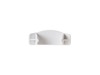 958978-2-S-GE-WD12X10176        -Guide Rail End Cap - White