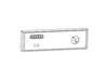 Control Panel (Bk) – Part Number: WD34X10927