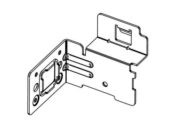9603705-1-M-Samsung-DA61-09248A-Middle Door Hanger (Left)