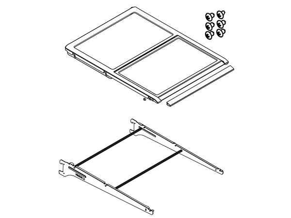 9604496-1-M-Samsung-DA97-14593A-Assembly SHELF QUICK SPACE;R