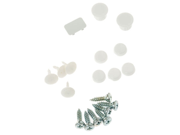963907-1-M-GE-WR12X10635        - PK HANDLE Assembly White HPT