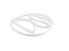 965013-2-S-GE-WR24X10156        -Freezer Door Gasket - White