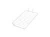 967097-3-S-GE-WR71X10527        -Freezer Fixed Shelf