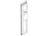 36/42 DISP BLK FOAMED Door – Part Number: WR78X10883