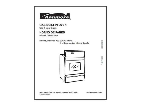 978613-1-M-Frigidaire-318200954         -Manual, Use And Care