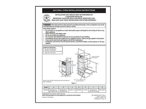 978626-1-M-Frigidaire-318201552         -INSTRUCTION SHEET