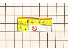 Label(Warning) – Part Number: 073-20051-81