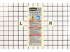 Data Label – Part Number: 080009004901