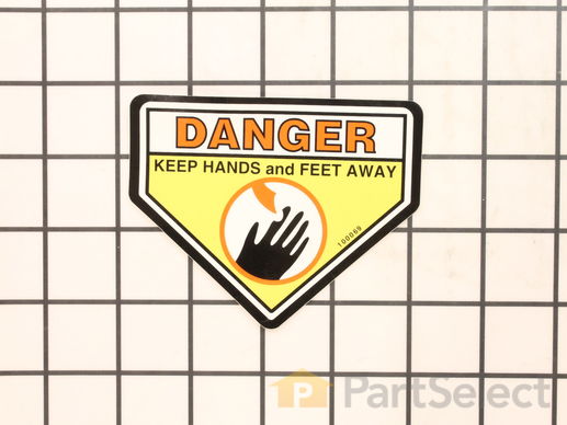 9875436-1-M-Classen-100069-Decal, "Danger"