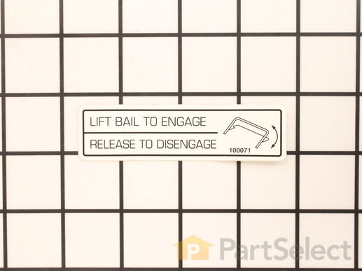 9875438-1-M-Classen-100071-Decal, "Bail Engagement"