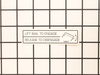 Decal, "Bail Engagement" – Part Number: 100071