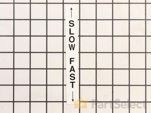 9875592-1-M-Classen-100133-Decal, "Slow/Fast"