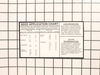 Decal "Seed Charts" – Part Number: 100138