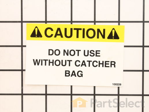 9875793-1-M-Classen-100228-Decal, "Caution"