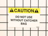 Decal, "Caution" – Part Number: 100228