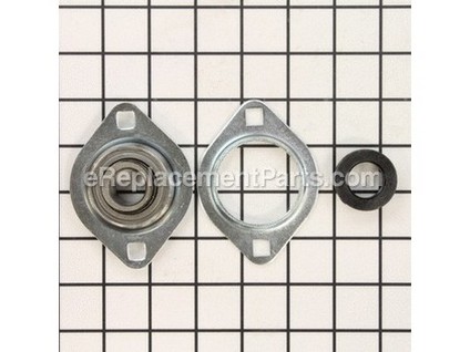 9875811-1-M-Classen-100247-Bearing, Plated Flange W/ Collar, 3/4" 2 Bolt