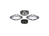 Bearing, Plated Flange W/ Collar, 1" 2 Bolt – Part Number: 100248