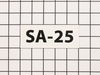 Sa-25 Decal – Part Number: 100350