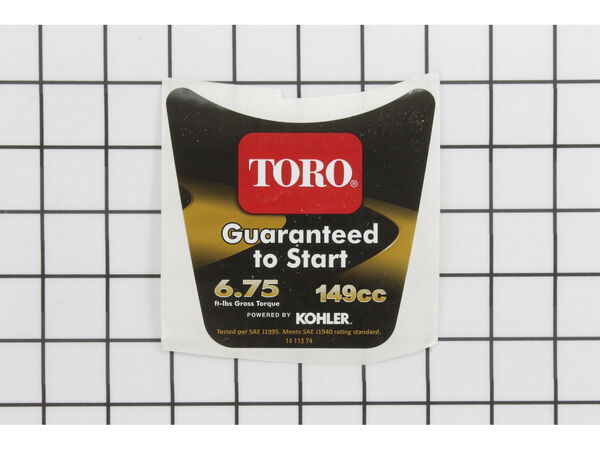 9883364-1-M-Toro-120-9464-Shroud Decal