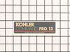 Decal , 13 Hp – Part Number: 12113110-S