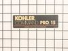 Decal, 15 Hp – Part Number: 12113112-S