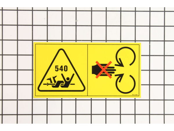 9884949-1-M-Bear Cat-12168-Label-Pto Danger