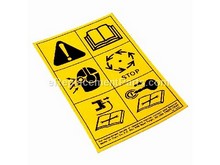 Label-Operation – Part Number: 12172