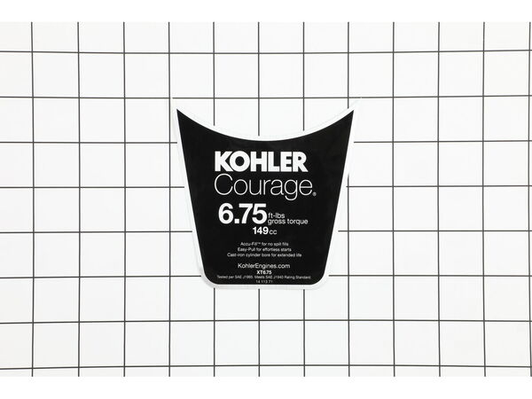 9892431-1-M-Kohler-1411371-S-Decal: Name Xt675