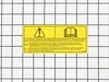 Label-Multilingual Manual – Part Number: 14942-00