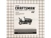 Owners Manual – Part Number: 152738