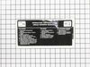 Decal Oper – Part Number: 156368