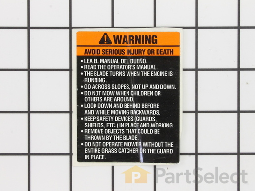 9898366-1-M-Craftsman-161058-Warning decal