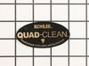 Decal: Quad Clean – Part Number: 1711333-S