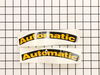 Decal, Fender Auto – Part Number: 176303