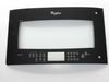991491-2-S-Whirlpool-8206149           -Outer Door Glass & Control Assembly - Black/Stainless