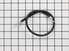 Cable Ground 18" Rear Battery Black 6 Ga. – Part Number: 198885