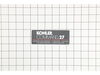 9926845-2-S-Kohler-24113123-S-Decal, 27 Hp