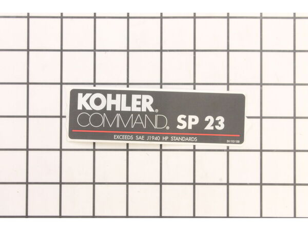 9926852-1-M-Kohler-24113130-S-Decal: 23 Hp