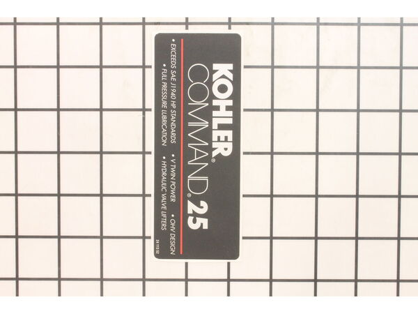 9926923-1-M-Kohler-2411352-S-Decal: 25 Hp