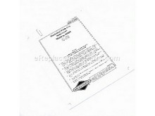 Manual Operating-12-language – Part Number: 277038WST