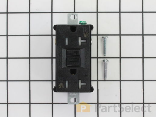 9935400-1-M-Ridgid-290400010-120V Duplex Industrial GFC