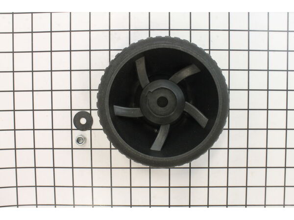 9940016-1-M-Homelite-31202261G-Rear Wheel And Nut