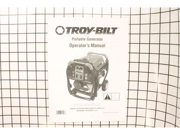 9940329-1-M-Briggs and Stratton-312417GS-Manual, Operator`s