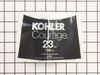 Label – Part Number: 3211372-S