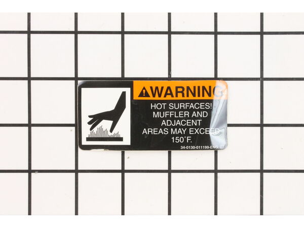9944567-1-M-Mi-T-M-34-0130-Decal-Warning: Muffler Hot