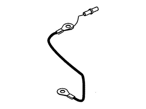 9953347-1-M-Poulan-421299-11" Red Cable Battery 6 Ga.