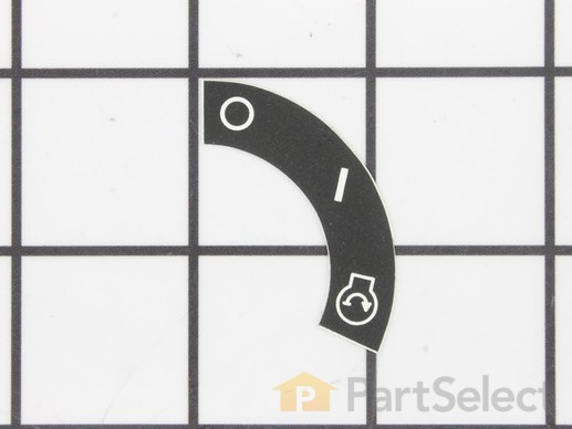 9962390-1-M-Murray-5048970SM- Decal Ignition Switch