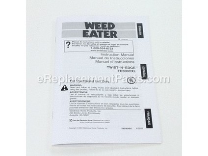 9971546-1-M-Weed Eater-530163454-Manual-Operator's