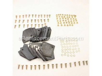 9975715-1-M-Husqvarna-539108114-24 Blade Set W/Hardware