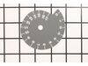 Decal Seed Dial – Part Number: 540200141